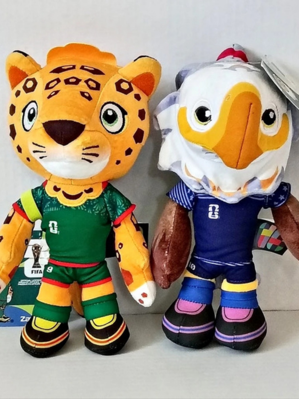Jazwares Mascots Zayu & Clutch FIFA World Cup 2022 Pair